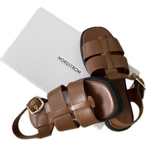 Nordstrom Avea Platform Fisherman Sandal  Sz 8.5